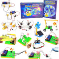 Circuit Sorcery - Kit eléctrico de ciencia STEM para niños, 12 misiones de potencia, laboratorio de experimentos de electricidad y electrónica, kit de juguetes de exploración de energía para niños y niñas, regalo educativo a partir de 6 años
