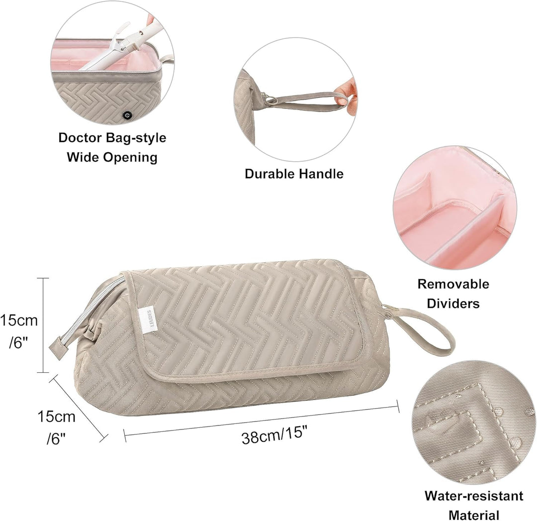 Leudes Bolsa de viaje para mujer, resistente al calor, para artícul...