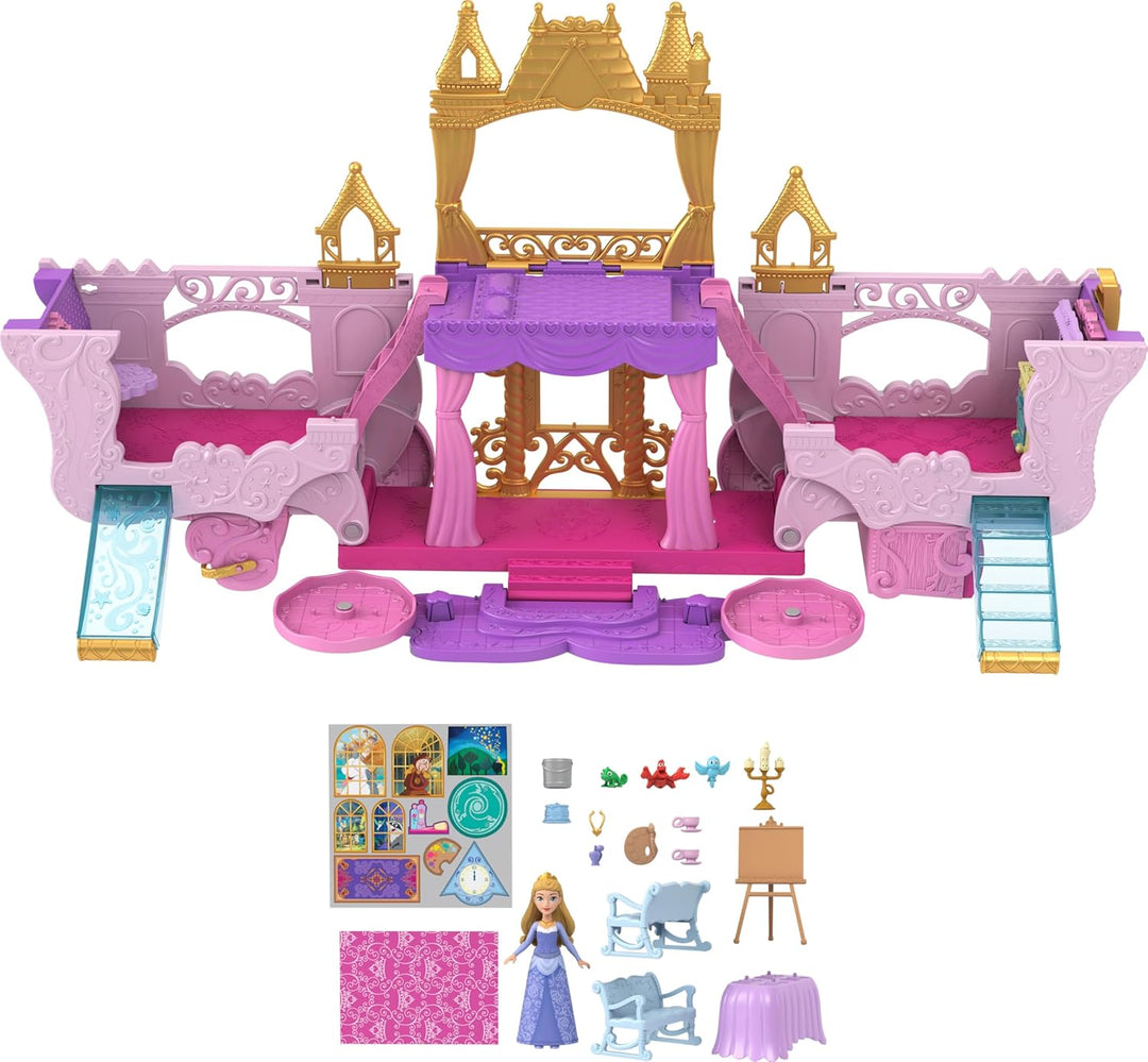 Mattel Disney Princess Toys, Carriage to Castle - Juego transformab...