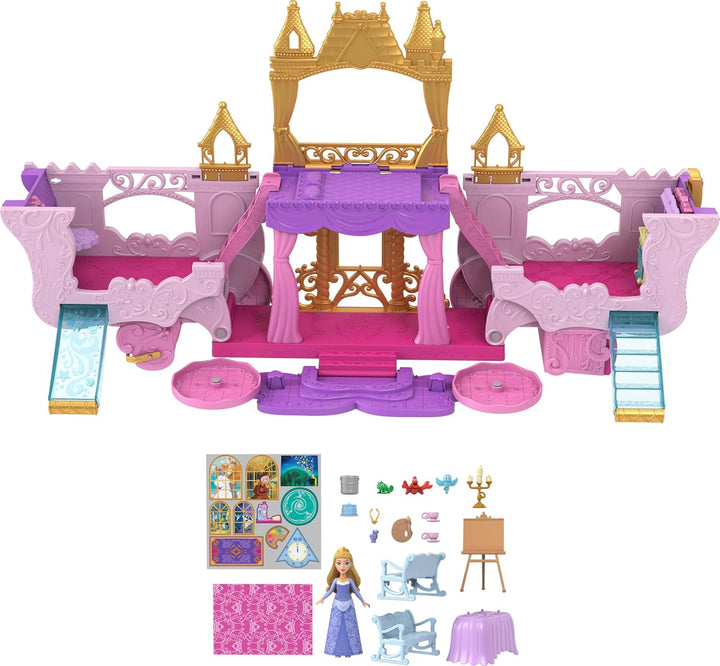 Mattel Disney Princess Toys, Carriage to Castle - Juego transformab...