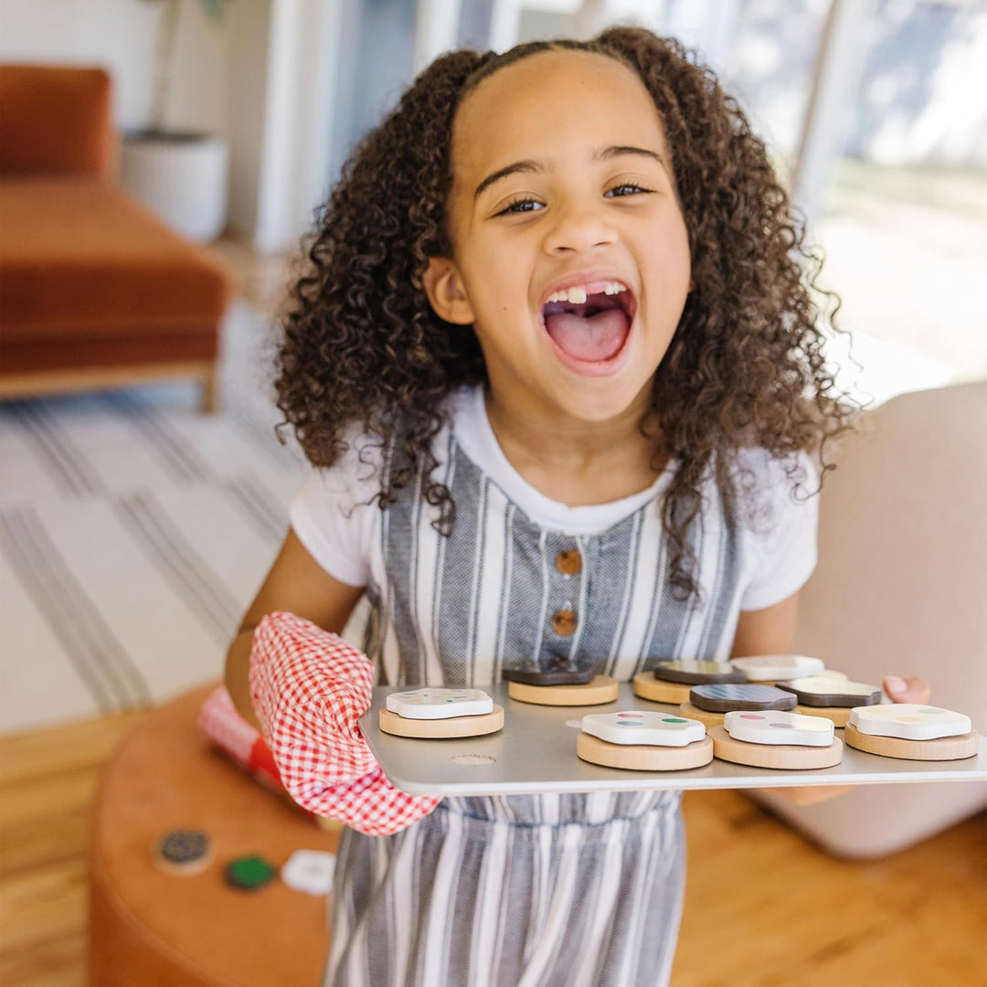 Melissa Doug set para cortar y hornear galletas Anaranjado