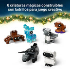 Lego Calendario de Adviento de Harry Potter 2025 juguete para niños, cuenta regresiva de vacaciones para niños y niñas, 7+ - 24 sorpresas construibles, incluyendo minifiguras de Harry, Draco y Luna, idea de regalo para niños para Navidad - 76456