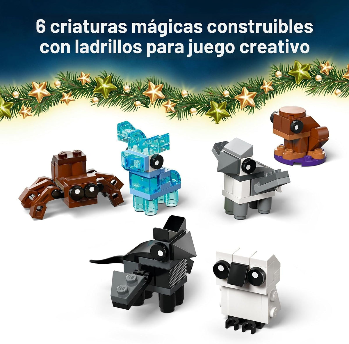 Lego Calendario de Adviento de Harry Potter 2025 juguete para niños, cuenta regresiva de vacaciones para niños y niñas, 7+ - 24 sorpresas construibles, incluyendo minifiguras de Harry, Draco y Luna, idea de regalo para niños para Navidad - 76456