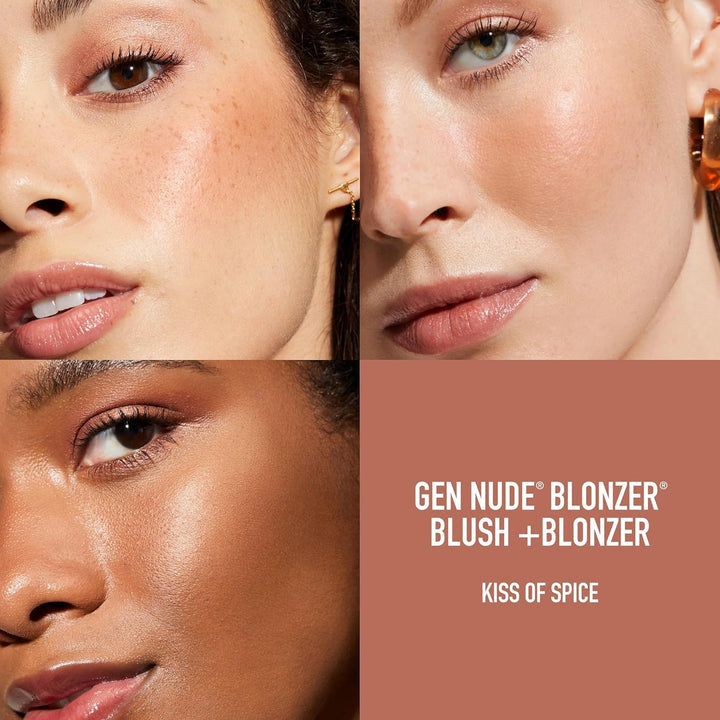 bareMinerals Gen Nude Blonzer, Rubor y bronceador híbrido, maquilla...