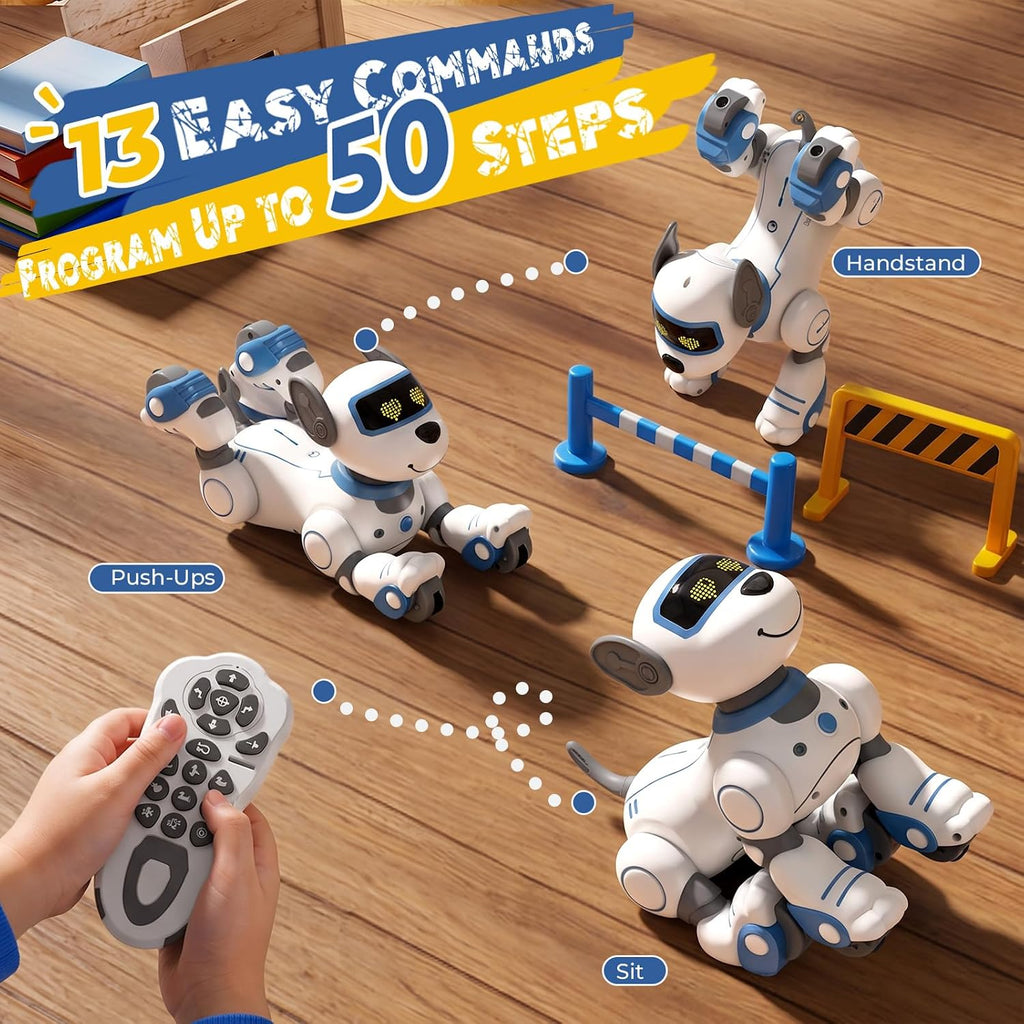 Robot Dog, robot inteligente interactivo para cachorros de juguete
