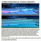 Protector de pantalla de cristal líquido para hasta 4 dispositivos | Universal para todos los smartphones, tabletas, relojes inteligentes