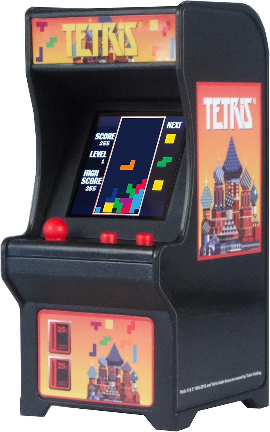 Tiny Arcade Tetris Mini juego retro (3.5 "): máquina de arcade...