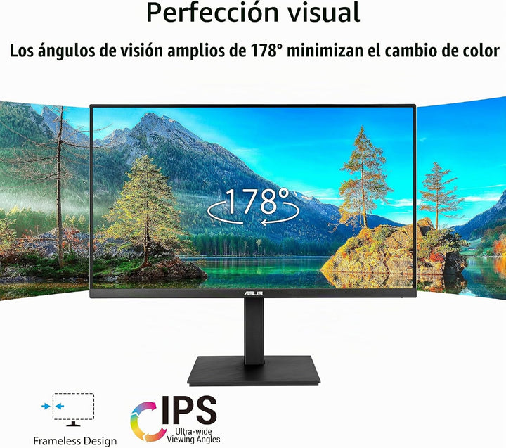 ASUS Monitor de negocios 4K de 27" (VA27UQSB) - UHD (3840 x 216...