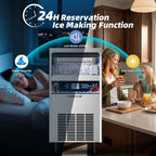 GSEICE Máquina comercial del fabricante de hielo 200lbs/24H con