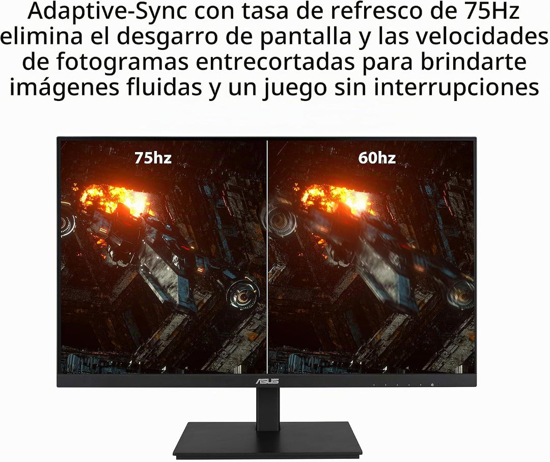 ASUS VA27DQSB Monitor de 27 pulgadas, 1080P Full HD, 75Hz, IPS, sin...