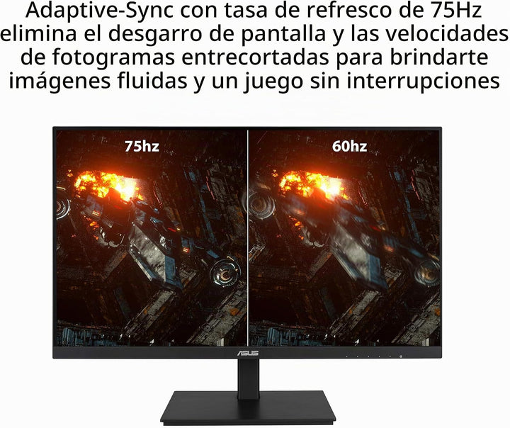 ASUS VA27DQSB Monitor de 27 pulgadas, 1080P Full HD, 75Hz, IPS, sin...
