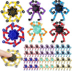 36 juguetes giratorios transformables para la ansiedad, recuerdos de fiesta, robot sensorial a granel, juguetes para aliviar el estrés para niños y niñas de 8 a 12 años, giroscopios con la punta de