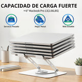 ALASHI Soporte para portátil para escritorio con base giratoria de...