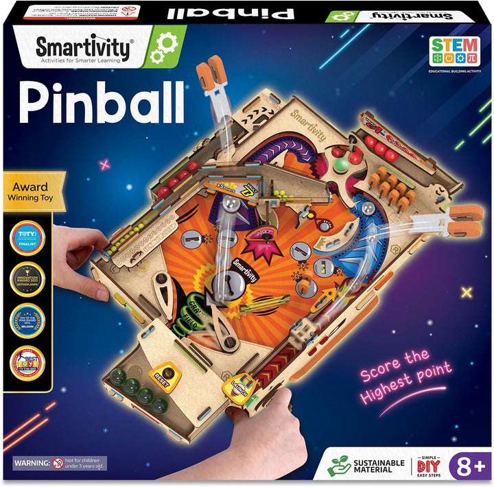 Smartivity - Máquina de pinball de juguete para niños de 8