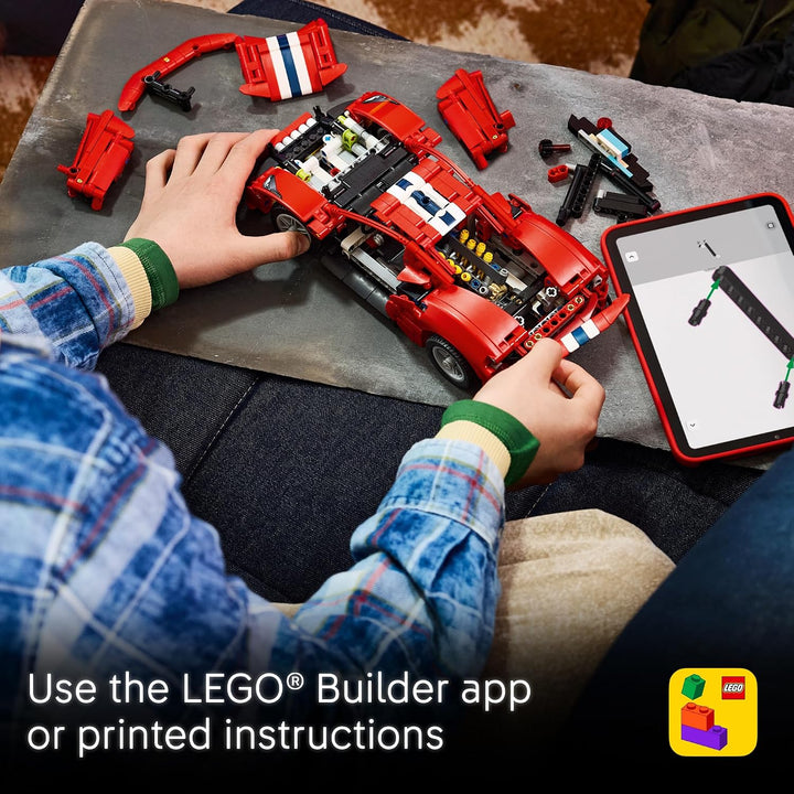 LEGO Technic Ferrari 488 Coche de pista 42235 | Juguetes de constru...