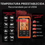 TempPro TempSync 1000FT Wireless Meat Thermometer para Grilling y Smoking
