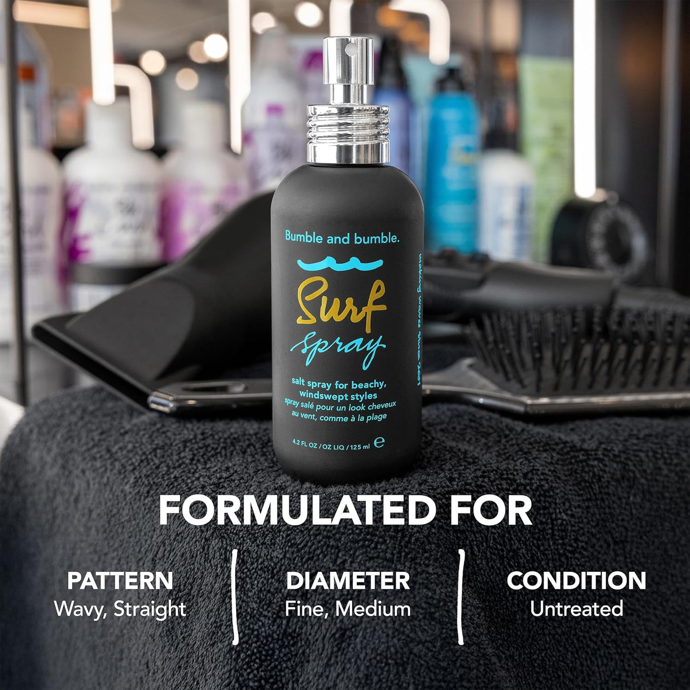 Bumble and bumble. Surf Sea Salt Spray | Voluminizante | Añade text...