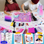 Kits de diseño de moda para niñas con 6 maniquíes, más de 800 kits de