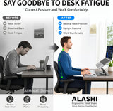 ALASHI Soporte para laptop para escritorio con base giratoria de 36...
