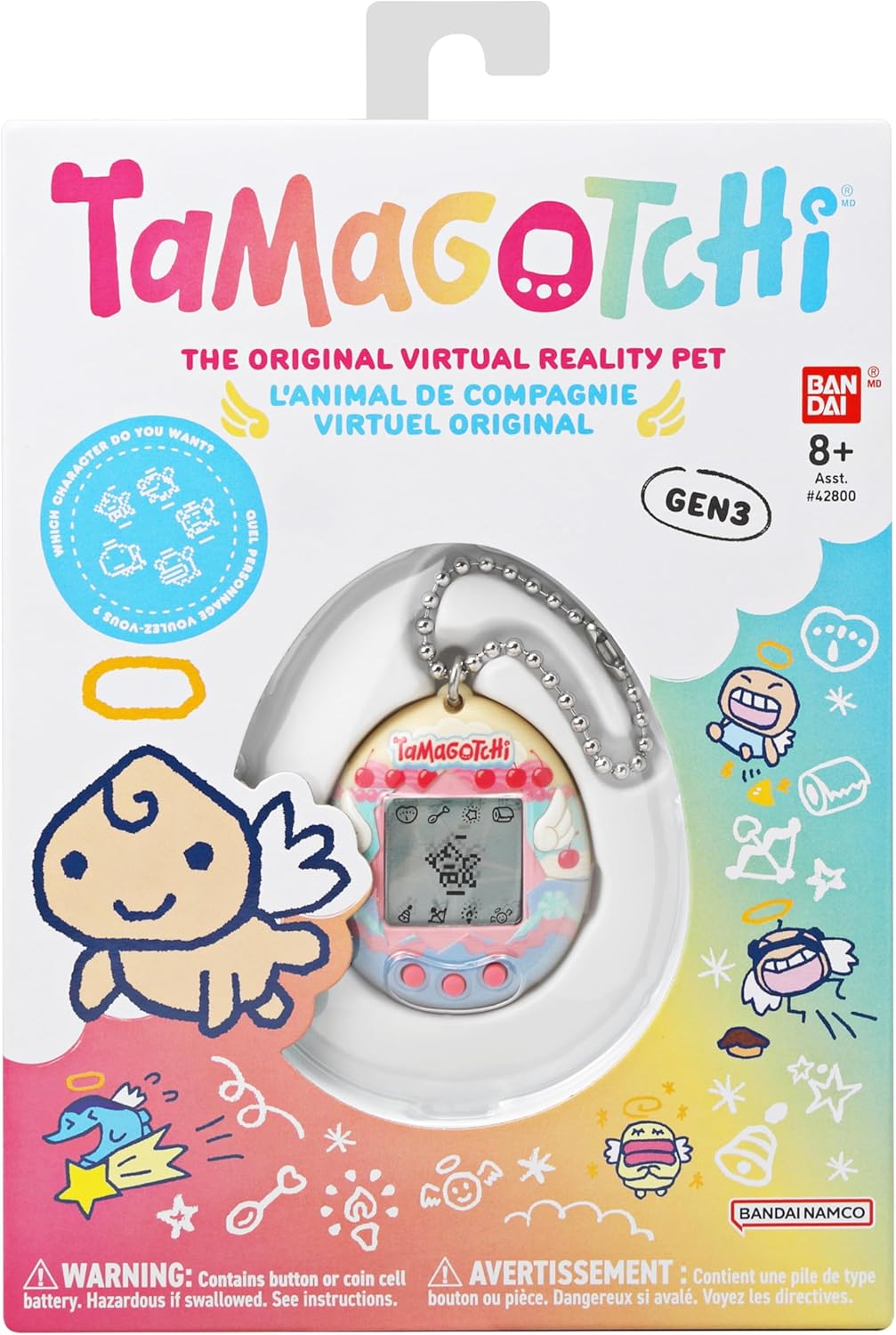 Tamagotchi Original - Pastel de ángel