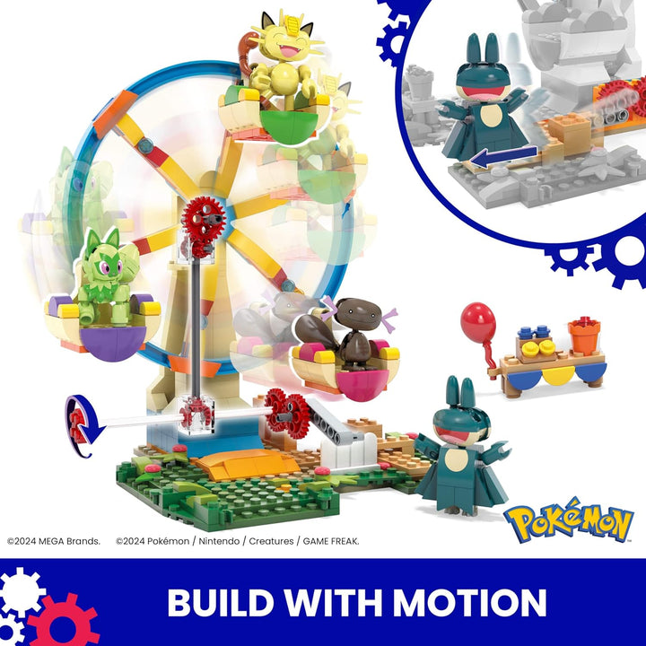MEGA - Juego de juguetes de construcción de Pokémon con