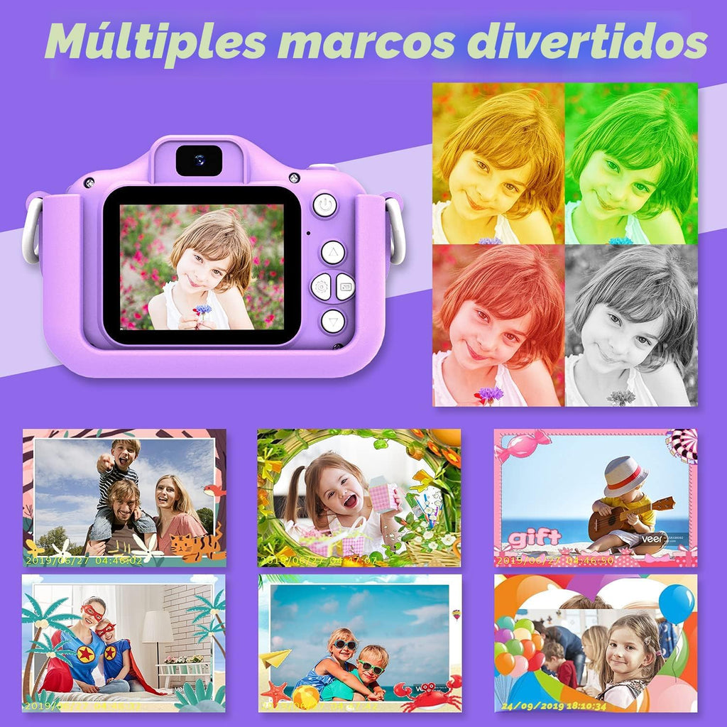 Goopow Juguetes de Cámara para Niños de 3-8 Años Niñas Niños, Video...