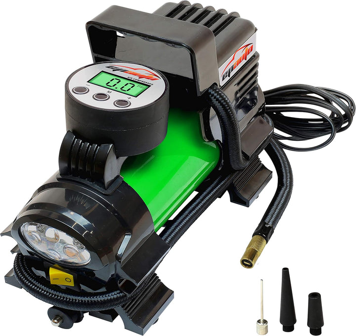 EPAuto - Bomba de compresor de aire portátil de 12 V de CC, inflado...