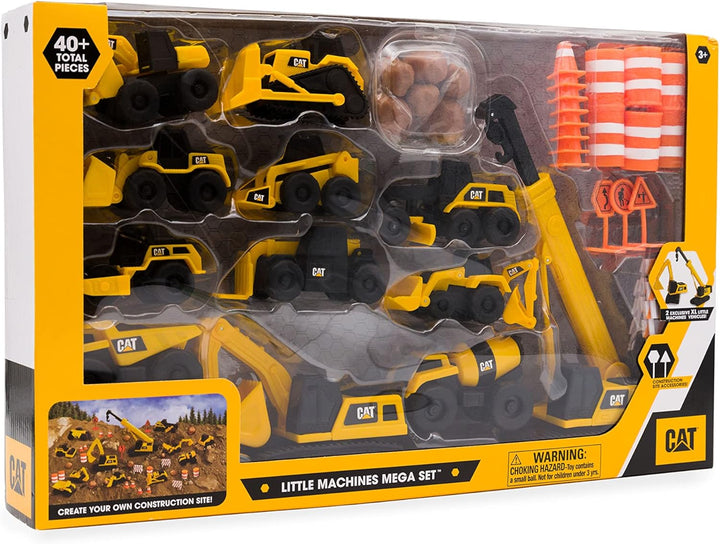 CatToysOfficial CAT Little Machines Mega juego con grúa