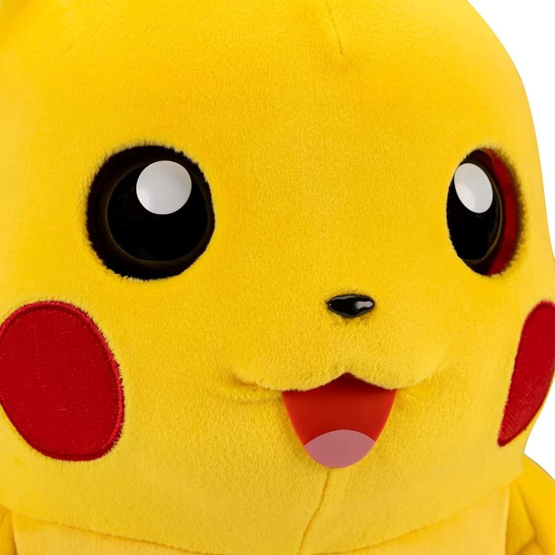 Pokémon Pikachu Puppetronic de RealFX - Peluche interactivo de 16 p...