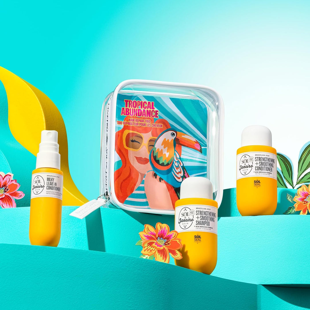 Sol de Janeiro Tropical Abundance Hair Repair Trio Travel Set | Jet...