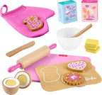 Fisher-Price Juego de hornear galletas Barbie de madera