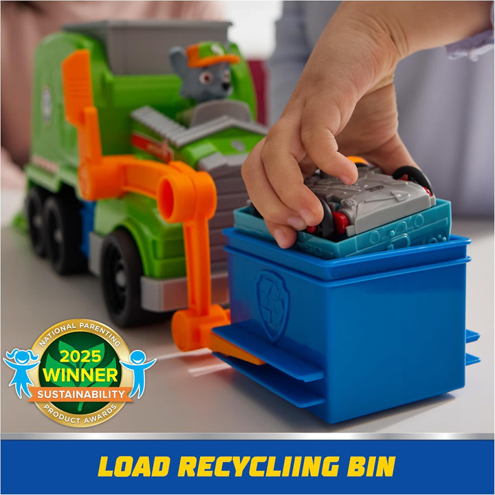 Paw Patrol Crush N Roll - Camión de reciclaje con figura