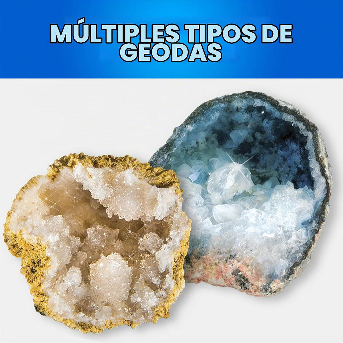 National Geographic Break Open 15 Premium Geodes Science Kit para Kids