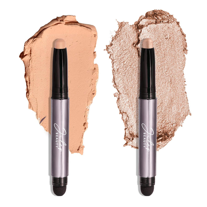 Julep - Sombra de ojos 101 de crema a polvo, impermeable, en barra...