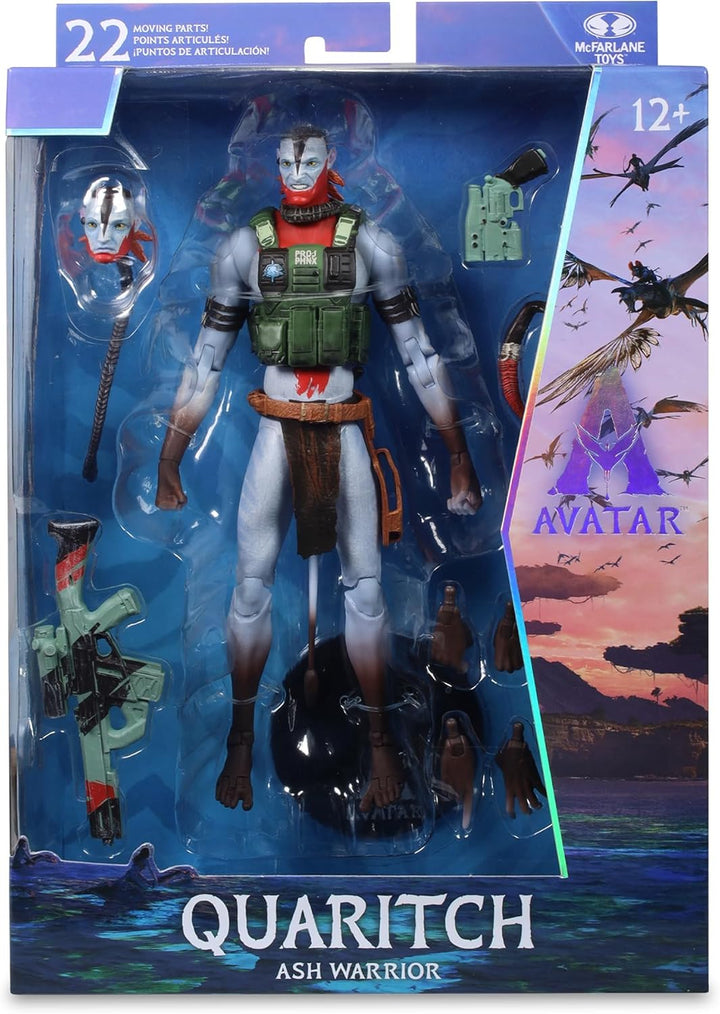 McFarlane Toys - Avatar Fuego y ceniza Quaritch Figura de