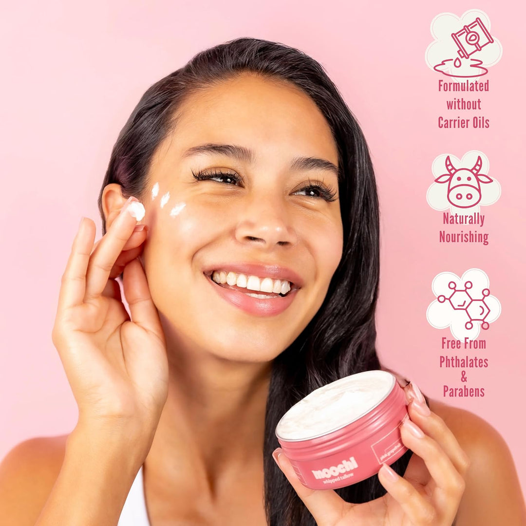 moochi Sebo de res para la piel \u2013 Bálsamo orgánico 100% alimen...
