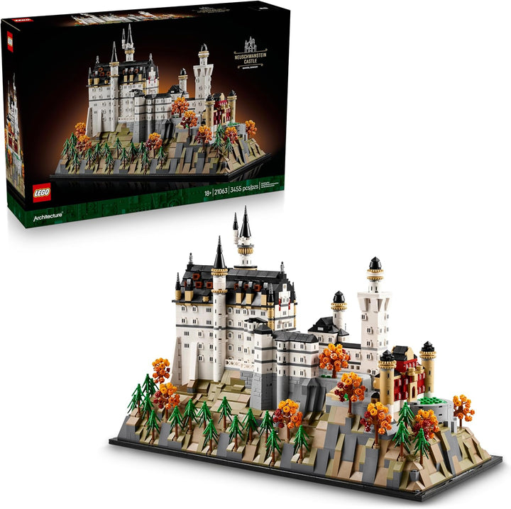 LEGO Architecture Neuschwanstein Castle Building Set Kit