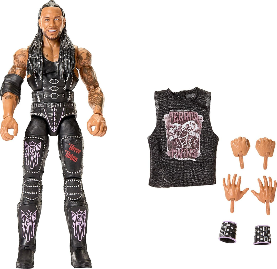 Mattel WWE Elite - Figura de acción y accesorios, serie #122, juego...