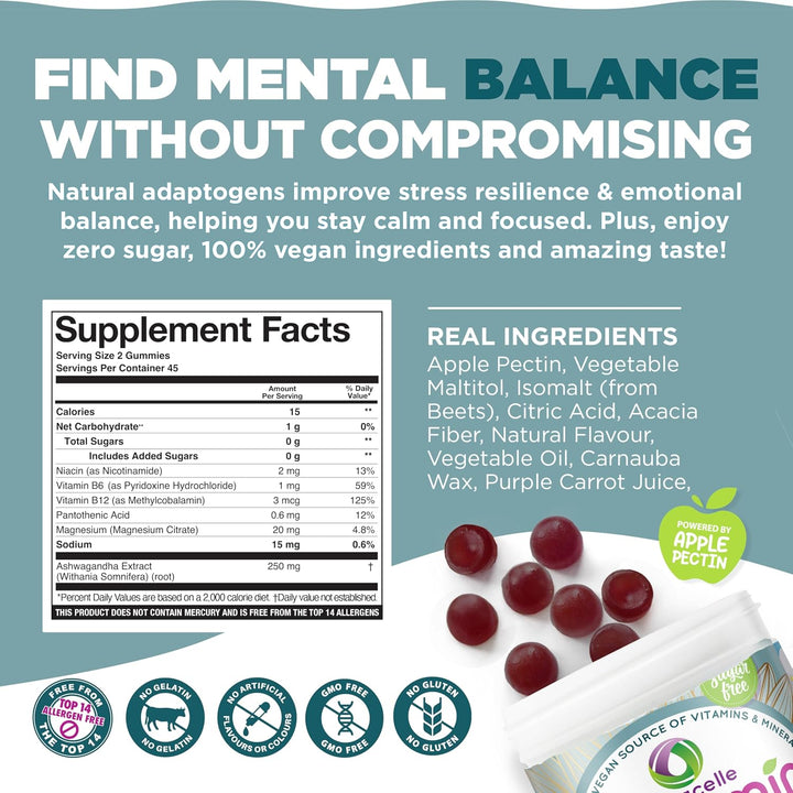 NUTRAMIN Gomitas multivitamínicas para aumentar el estado de ánimo,...