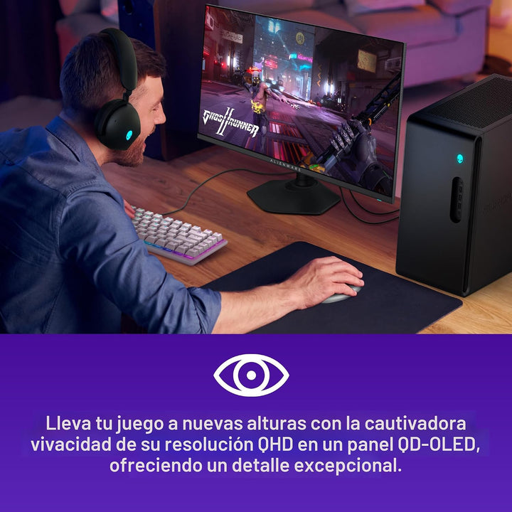 Alienware AW2725DF Monitor de juegos OLED - 26.7 pulgadas Quantum-D...