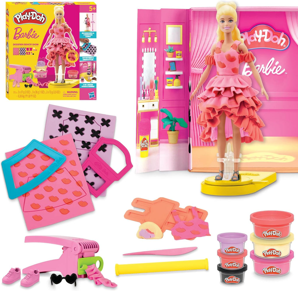 Play-Doh Barbie - Juego de desfile de moda de diseñador