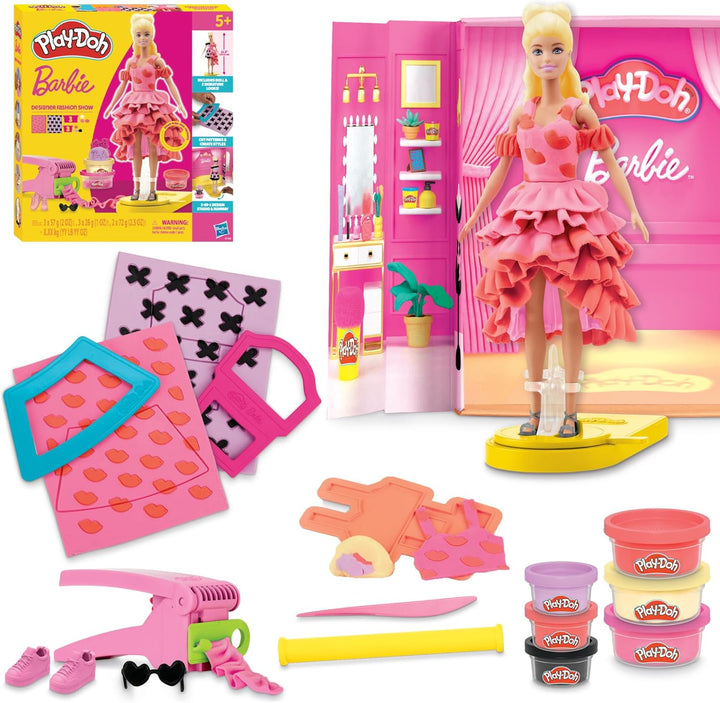 Play-Doh Barbie - Juego de desfile de moda de diseñador