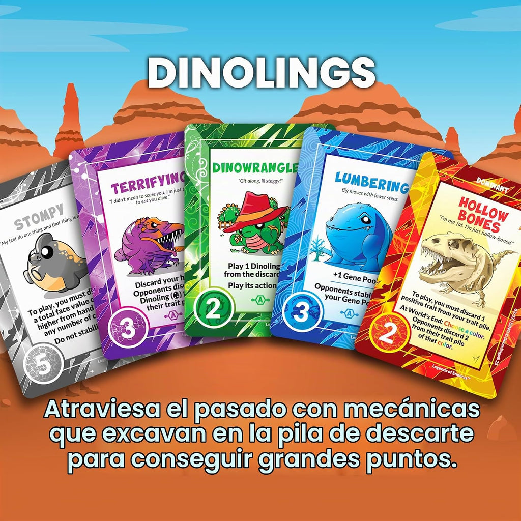 Doomlings - Un delicioso juego de cartas para el fin del mundo - Expansión de variedades de Leyendas de Enderas - 120 cartas nuevas