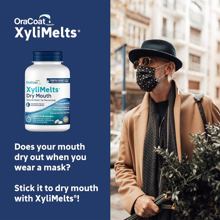 Oracoat XyliMelts para Boca Seca de Noche o Día - Discos Adhesivos...
