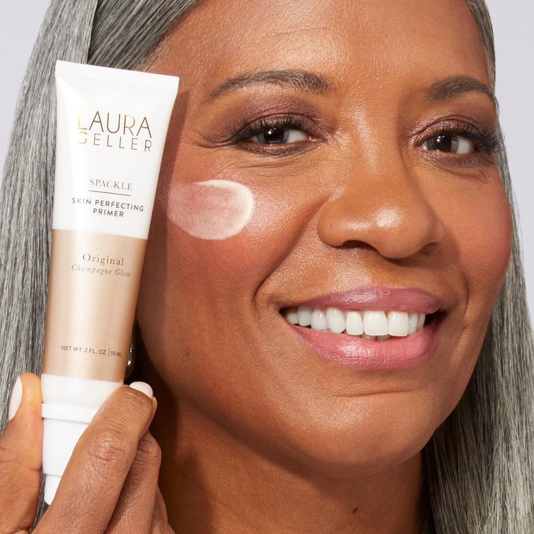 LAURA GELLER NEW YORK Kit de rutina diaria, base de polvo corrector...