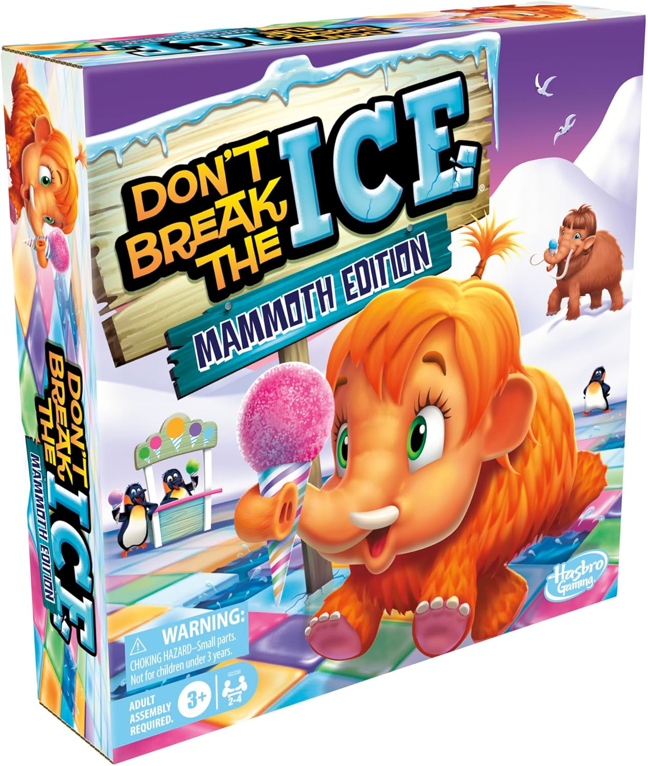 Juego de mesa No rompas el hielo edición Mamut de 3 años