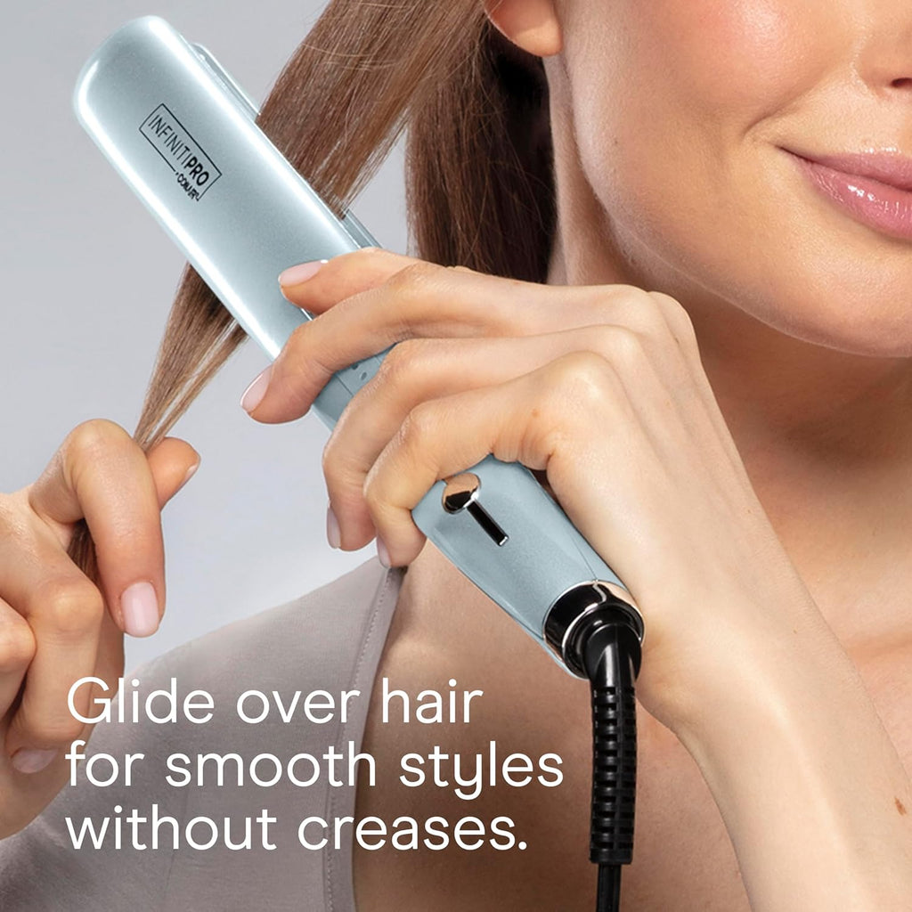 INFINITI PRO Conair SmoothWrap - Plancha plana de doble ion de 1 pu...
