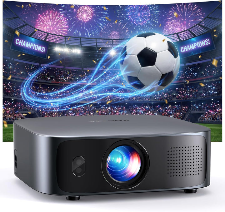Proyector de corto alcance 4K con WiFi y Bluetooth, proyector intel...
