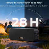 Monster Altavoz Bluetooth S180, altavoz inalámbrico de 40 W con tie...