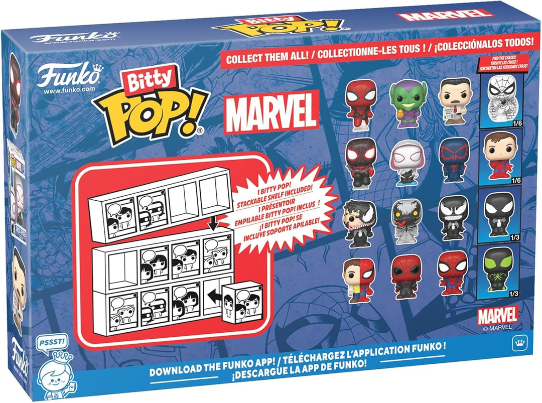 Funko Pop Bitty Bitty Pop 4PK Peter Parker/Spider-Man
